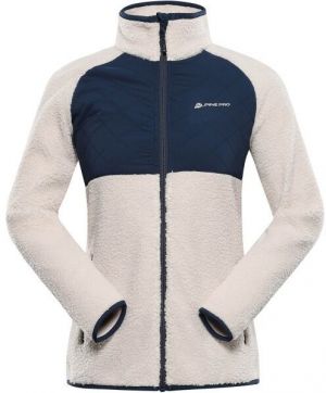 ALPINE PRO FERADA 2 Dámska hrejivá mikina, béžová, veľkosť