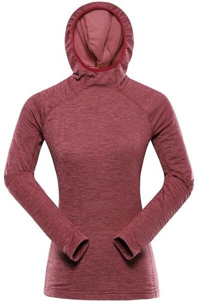 ALPINE PRO ROLTA Dámska rýchloschnúca mikina, fialová, veľkosť