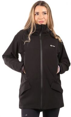 KILPI AYRA Dámsky outdoorový kabát, čierna, veľkosť