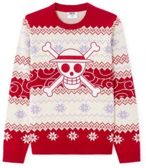 CELIO LMEONEUS Pánsky sveter, červená, veľkosť