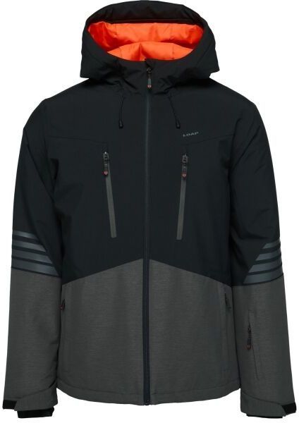 LOAP LAWNOR Pánska lyžiarska bunda, čierna, veľkosť