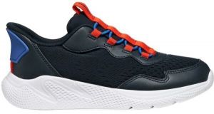 Geox J SPRINTYE FAST IN B Chlapčenská voľnočasová obuv, tmavo modrá, veľkosť