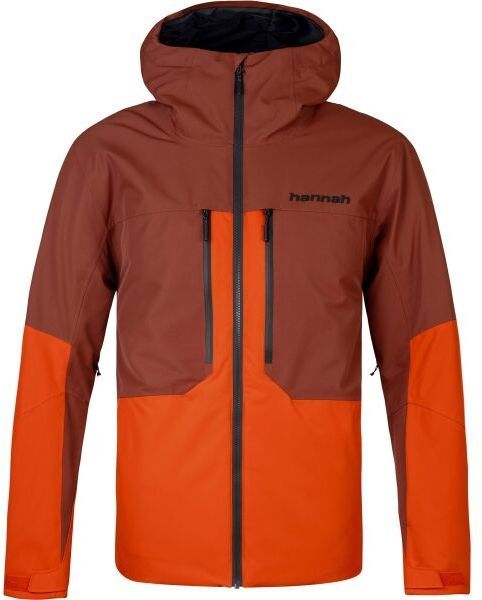 Hannah NIEL Pánska lyžiarska bunda, oranžová, veľkosť