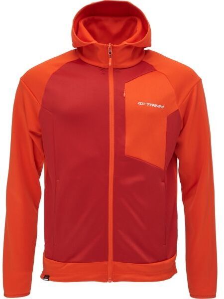 TRIMM BART JR Chlapčenská mikina, oranžová, veľkosť