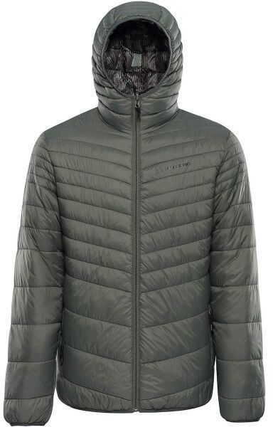 ALPINE PRO EROM Pánska zimná bunda, zelená, veľkosť