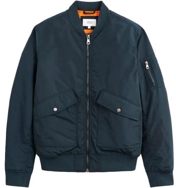 CELIO DUJAMES Pánska bunda, tmavo modrá, veľkosť