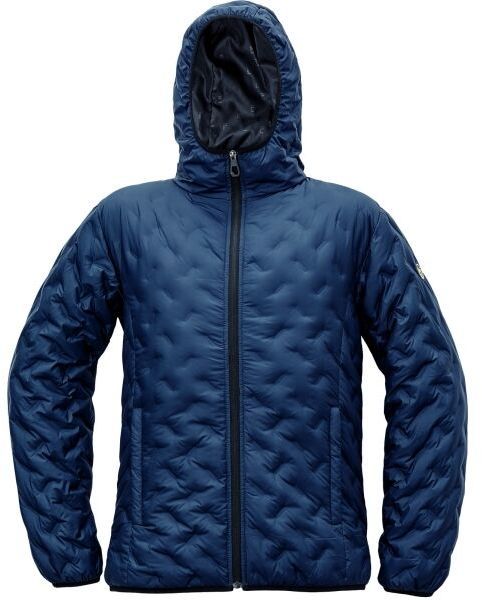 CERVA NEURUM Pánska páperová bunda, tmavo modrá, veľkosť 4XL