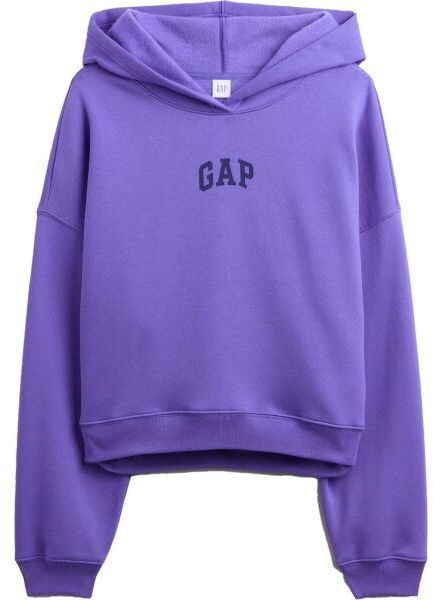GAP MINI ARCH Dámska mikina, fialová, veľkosť