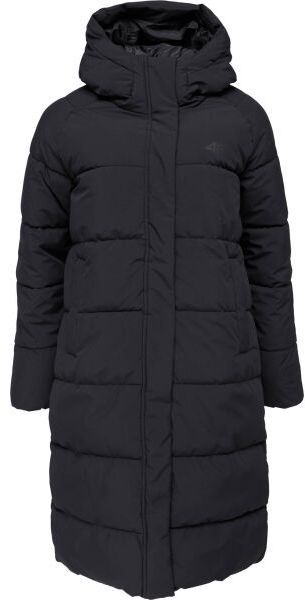 4F DOWN COAT Dámsky kabát, čierna, veľkosť