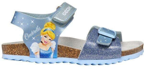 Geox J ADRIEL Dievčenské sandále, svetlomodrá, veľkosť