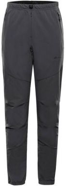 ALPINE PRO HURF 2 Pánske softshellové nohavice, sivá, veľkosť