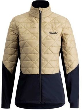 Swix INFINITY HYBRID INSULATED JACKET W Dámska zateplená bunda, béžová, veľkosť