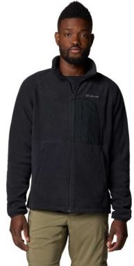 Columbia RAPID EXPEDITION II FULL ZIP FLEECE Pánska outdoorová mikina, čierna, veľkosť