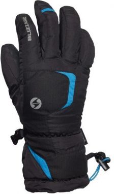 Blizzard REFLEX JNR SKI GLOVES Rukavice, čierna, veľkosť 5Y