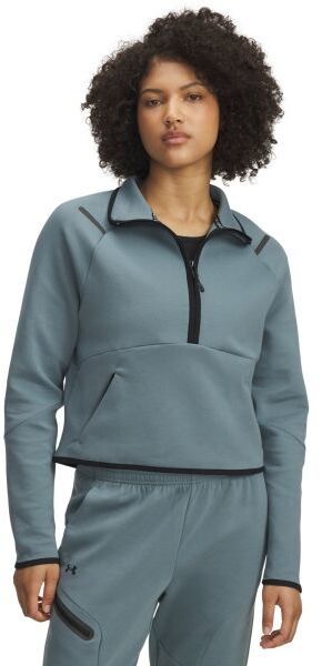 Under Armour UNSTOPPABLE FLEECE Dámska mikina, svetlomodrá, veľkosť S