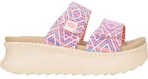 HEY DUDE DELRAY SLIDE SURF BAJA Dámske šľapky, ružová, veľkosť