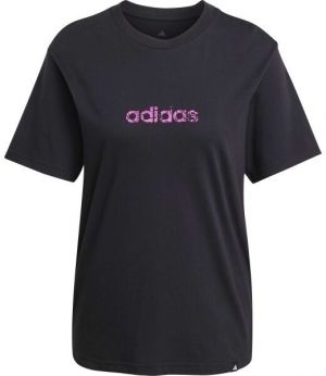 adidas CAMO GRAPHIC T-SHIRT Dámske tričko, čierna, veľkosť
