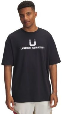 Under Armour U LOGO HEAVYWEIGHT Pánske tričko, čierna, veľkosť M