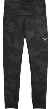 Puma TRAIN FAV 7/8 TIGHT AOP Dámske športové legíny, čierna, veľkosť