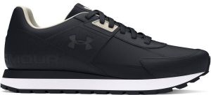 Under Armour ESSENTIAL RUNNER Pánska voľnočasová obuv, čierna, veľkosť 45.5