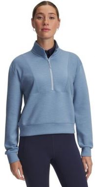 Under Armour DRIVE MIDLAYER PULLOVER Dámsky golfový pulóver, svetlomodrá, veľkosť S