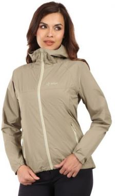 KILPI SONNA Dámska outdoorová bunda, béžová, veľkosť