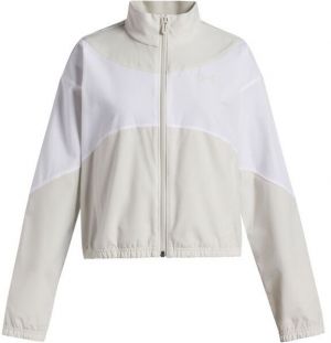 Under Armour RIVAL WOVEN Dievčenská ľahká bunda, biela, veľkosť M