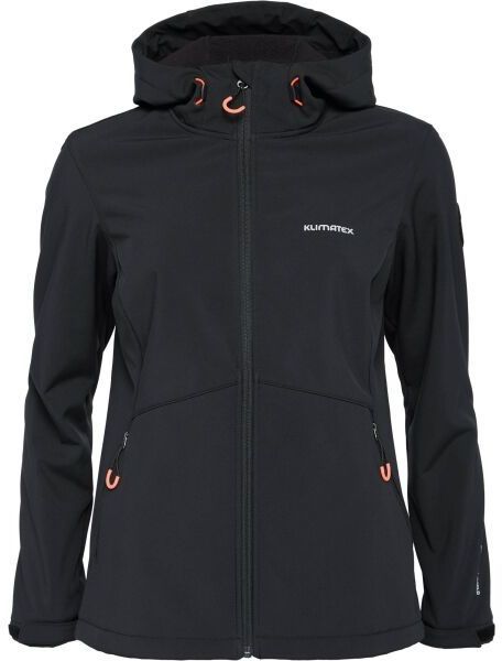Klimatex HEKLA Dámska softshellová bunda, čierna, veľkosť