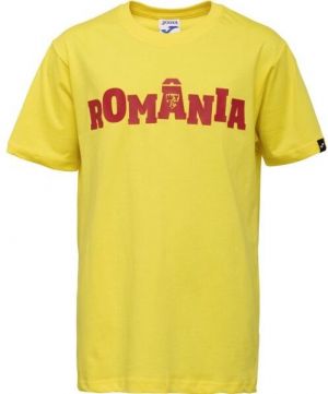 Joma FED. FUTBAL RUMUNSKO 4TH REPLICA OPT G SHORT SLEEVE T-SHIRT JR Detské tričko, žltá, veľkosť XXS