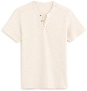 CELIO CEGETI Pánske tričko, béžová, veľkosť