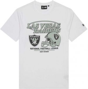 New Era LAS VEGAS RAIDERS NFL GRAPHIC Pánske tričko, biela, veľkosť