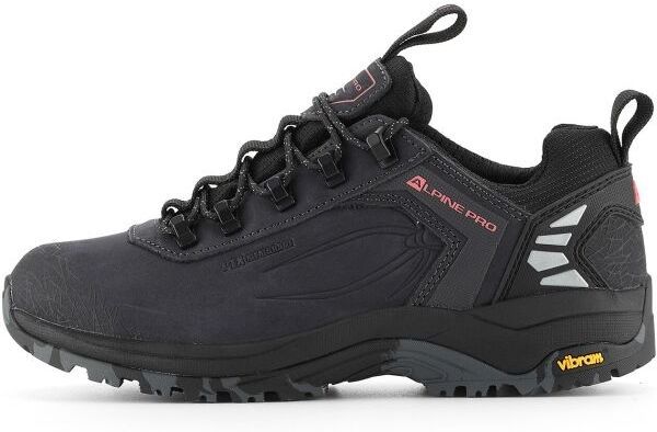 ALPINE PRO SPIDERE Dámska outdoorová obuv, čierna, veľkosť