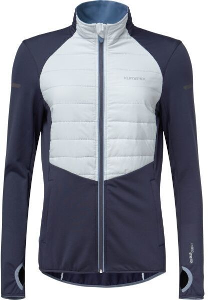 Klimatex ASUKA1 Dámska bežecká mikina, tmavo modrá, veľkosť