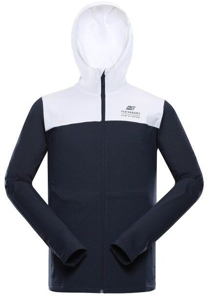 ALPINE PRO FANC Pánska funkčná mikina, tmavo modrá, veľkosť