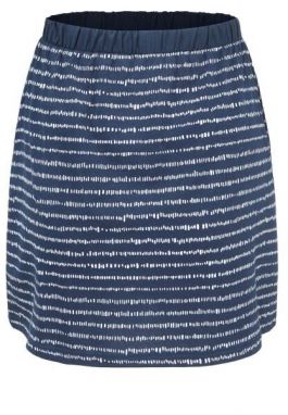 ALPINE PRO GESBO Detská letná sukňa, tmavo modrá, veľkosť 128-134