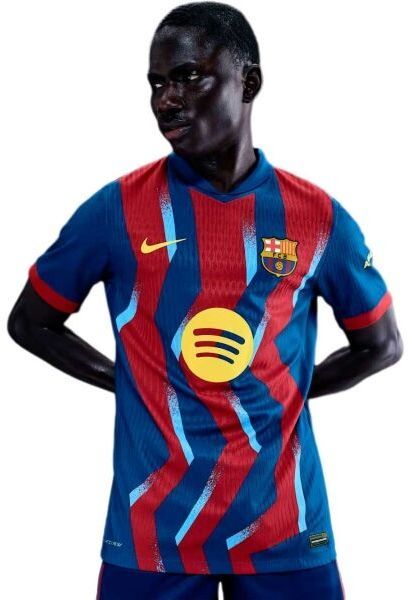Nike FCB M NK DFADV JSY SS MATCH SE Pánsky futbalový dres, modrá, veľkosť