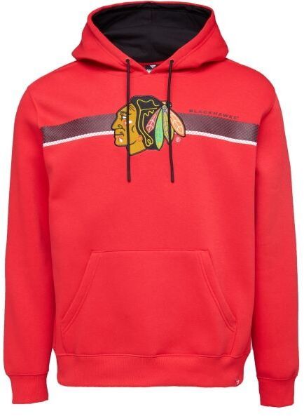 FANATICS CHICAGO BLACKHAWKS WRIST SHOT HOODIE Mikina, červená, veľkosť