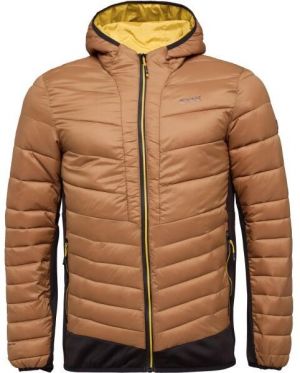 REGATTA OUTDOORS LEEDRE HYBRID Pánska bunda, hnedá, veľkosť