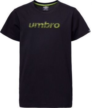 Umbro PAKS Chlapčenské tričko, čierna, veľkosť