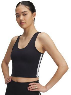 Under Armour MOTION SPORT TAPE TANK Dámsky top, čierna, veľkosť S