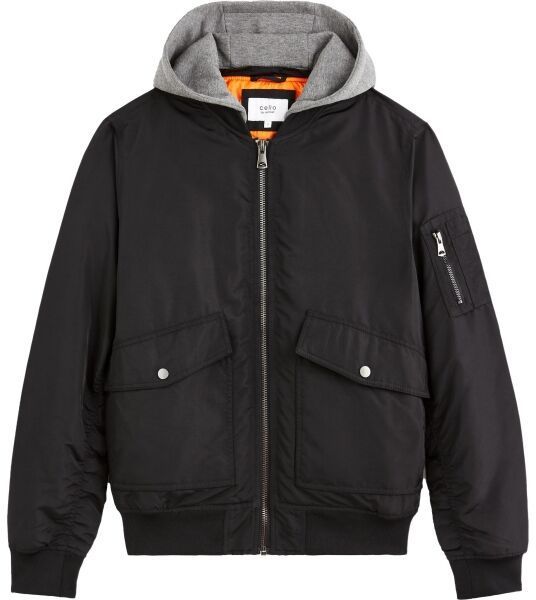 CELIO FUJAMESHOO Pánska zimná bunda, čierna, veľkosť