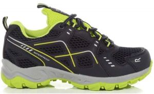 REGATTA OUTDOORS VENDEAVOUR KIDS Detská treková obuv, tmavo modrá, veľkosť