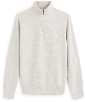 CELIO CELIM Pánsky sveter, sivá, veľkosť