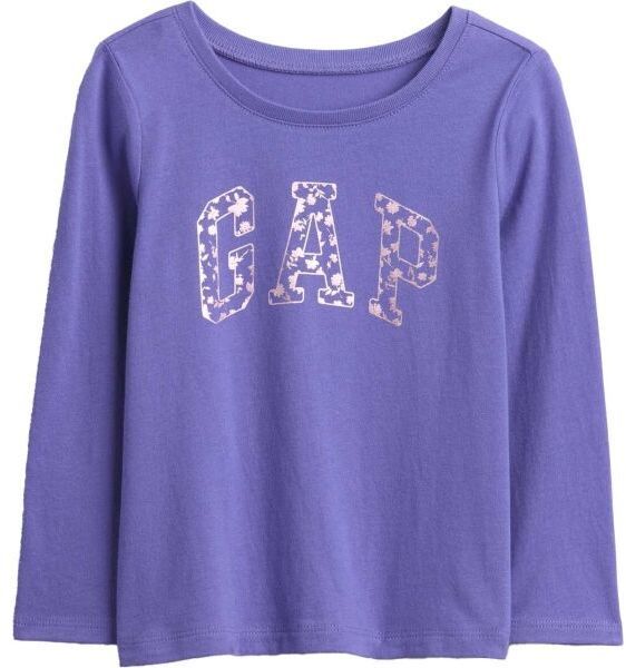 GAP V-FRCH LS BF LOGO TEE Detské tričko, modrá, veľkosť
