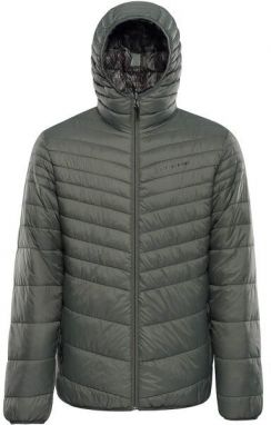 ALPINE PRO EROM Pánska zimná bunda, zelená, veľkosť