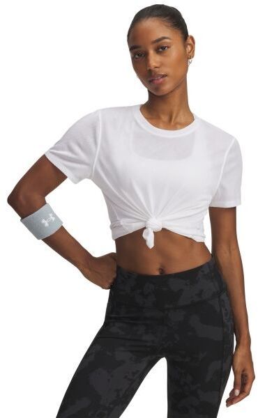 Under Armour LAUNCH JACQUARD Dámske tričko, biela, veľkosť M