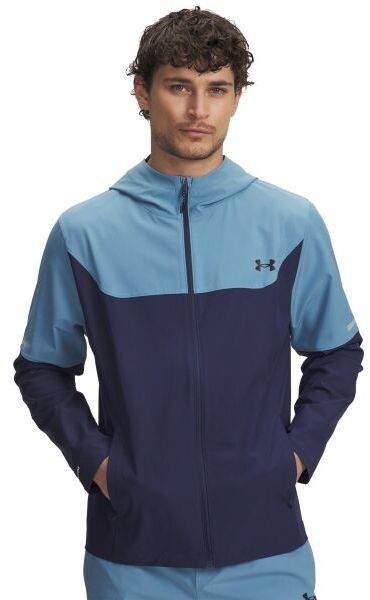 Under Armour TECH UTILITY WOVEN Pánska ľahká bunda, tmavo modrá, veľkosť