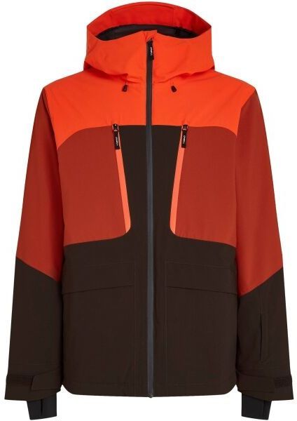 O'Neill FWC'PEAK FIRE Pánska lyžiarska/snowboardová bunda, hnedá, veľkosť