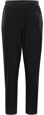 ALPINE PRO ERMEN Pánske softshellové nohavice, čierna, veľkosť