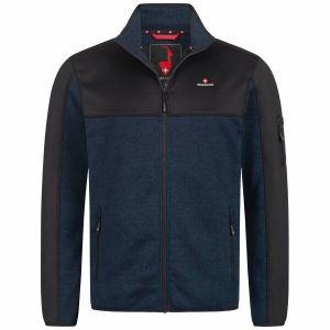 HOHENHORN NAURUN Pánska softshellová bunda, tmavo modrá, veľkosť 4XL